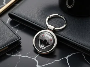 Stylish Keyfob Tag Steel Premium Design